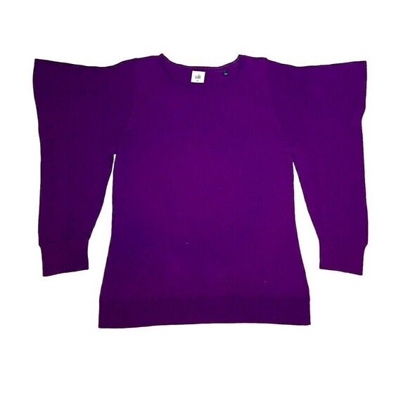 Cabi Women's Peek‎ Pullover Sweater Purple Medium - Picture 2 of 11
